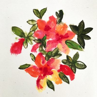 Pastellstrauß von Sarah Thompson Engels